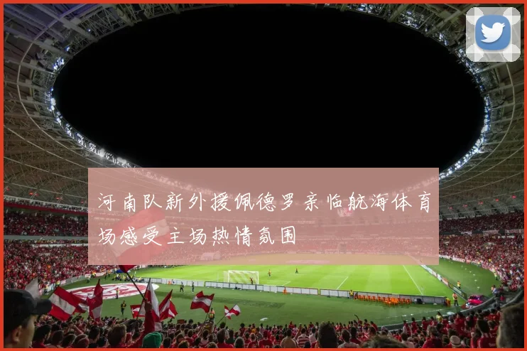河南队新外援佩德罗亲临航海体育场感受主场热情氛围
